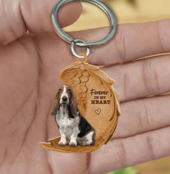 Troeteldier Hond Engel Vlerke Akriel Sleutelhanger Hangertjie