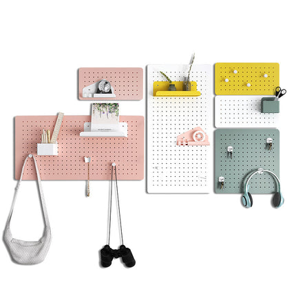 Hole Board Wall Nordic Style Study Kitchen Tool Storage Rack