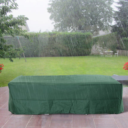 97" x 65" x 26" Heavy Duty Outdoor Sectional Sofa Cover, Waterproof Patio Furniture Cover for Weather Protection, Dark Green