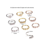 Gold / 4 stones