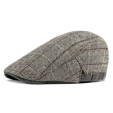 Knitted Beret Men's Casual British Retro