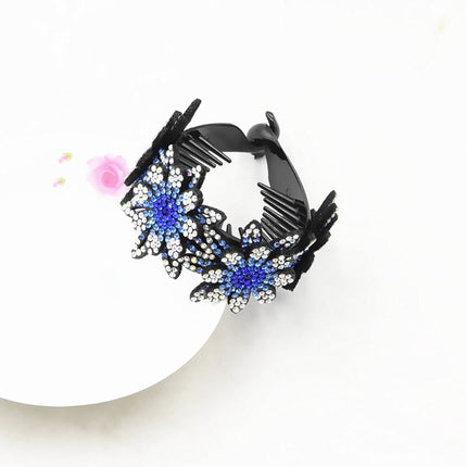 Strass Blom Plaat Haarrek