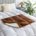 Brown Waterproof Blanket / 127X150CM
