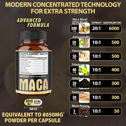 Maca-kapsule