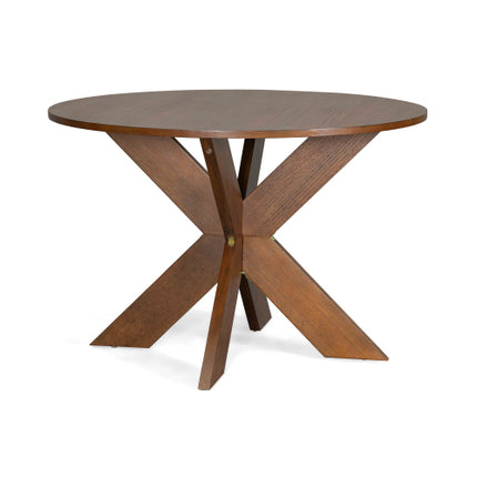 Ronde Eetkamertafel Moderne Plaasstyl Kombuistafel, Kersetrouthout