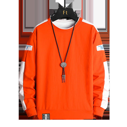 Men's Spring And Autumn Casual Sports Round Neck Sweater