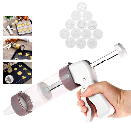 Cookie Press Kit Cookie Press Making Gun Biscuits Cake Mold Cookie Press Maker Machine