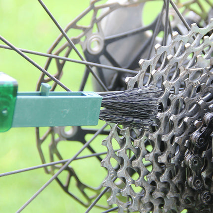 Bicycle Chain Cleaner Scrubber Brush Set Cycling Cleaning Kit Mountain Bike Wash Cleaning Tool