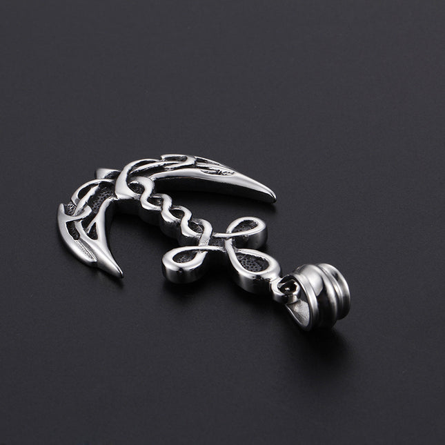 Retro Personalized Anchor Titanium Steel Men's Pendant