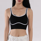 Black Ribbon Chest Pad / L