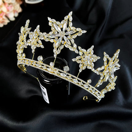 Fotografie Toebehore XINGX Strass Mode Kroon Hoofbedekking