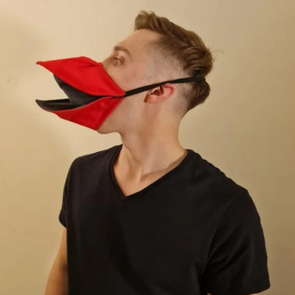 Hand Made Duck Talking Face Cover