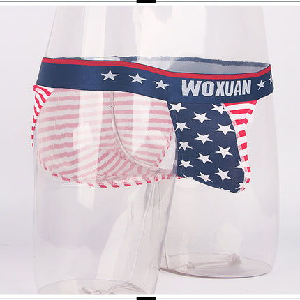 High Fork Fiber Cotton Men's Underwear Comfortable Soft Briefs