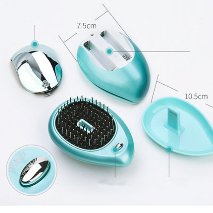 Electric Sound Wave Vibration Magnetic Massage Comb Portable Negative Ion Hair Comb