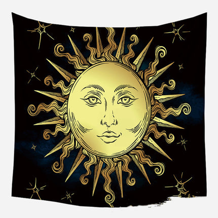 European medieval decorative hanging cloth