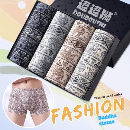 Men's Boxer Briefs Student Trendy Fashion New