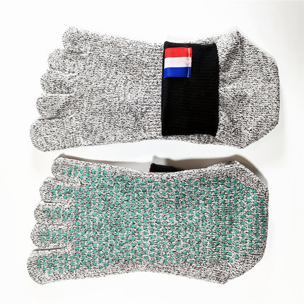 Silicone Non-slip Wear-resistant Outdoor Field Cut-resistant Toe Socks