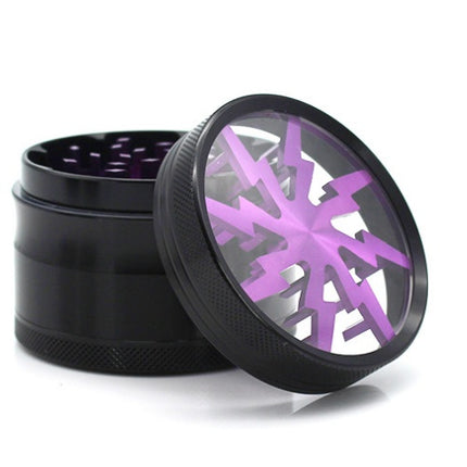 Aluminum Spice Grinder with Pollen Scraper