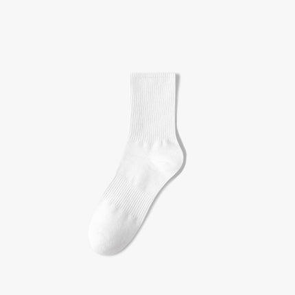 Men's Thin Knee-high Sweat Absorbing And Deodorant Antibacterial Socks