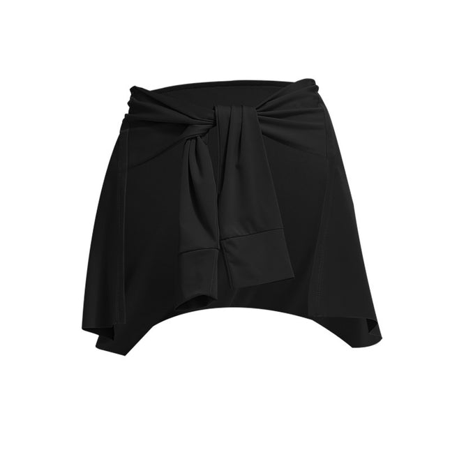 Sports Fitness One-piece Skirt Thigh-length Lace Skirt