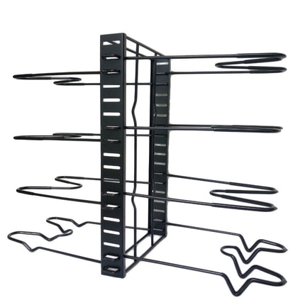 8 Tiers Iron Storage Racks Kitchen Organizer Shelf Holder Black Drain Rack Drying For Sink For Tableware Kitchen Organizer