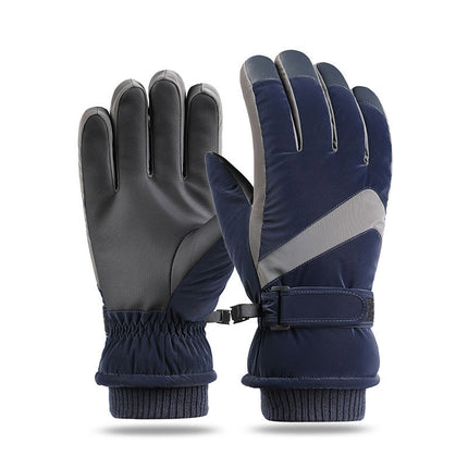 Couple Winter Fleece Thickened Warm And Windproof Gloves