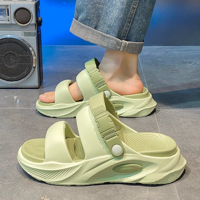 Sports Slippers Men's Thick Bottom Wear-resistant Non-slip Sandals