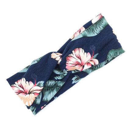 Blomme-kruishaarband