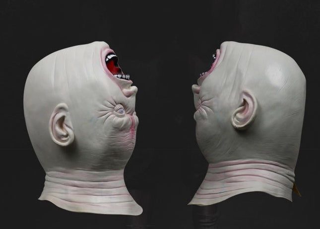 Halloween Horror Inverted Head Demon Mask