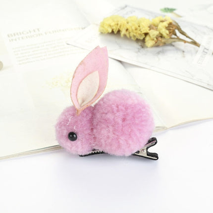 Cute three-dimensional bunny rubber band