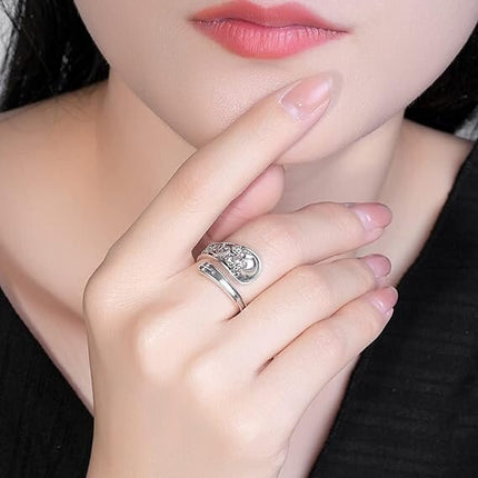 Retro Artistic Skull Ring For Women