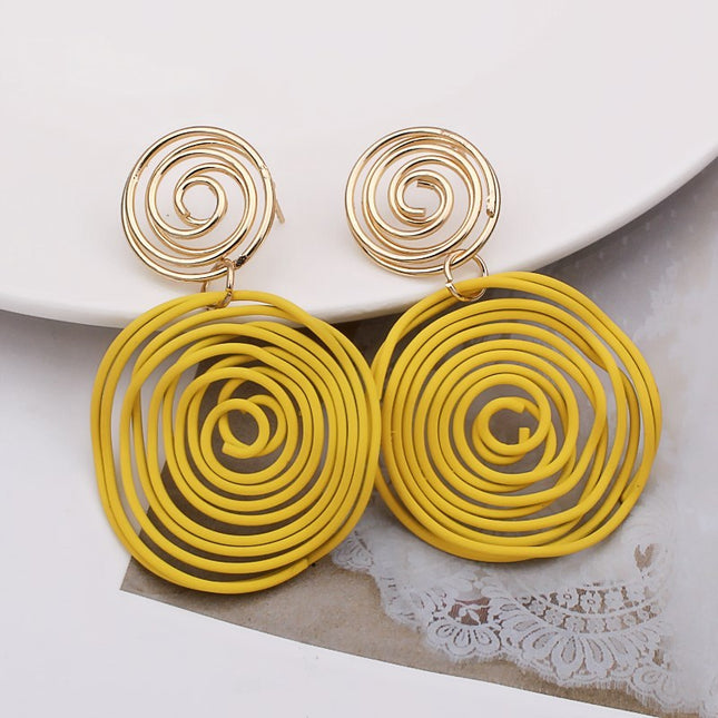 Wave Rotating Earrings