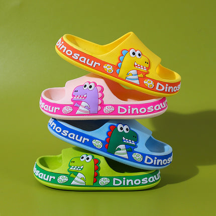 Children's Slippers Children's Shoes Cartoon Dinosaur Slippers