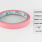 Pienk 1.2cm Breed 30 M 10 Rolletjies