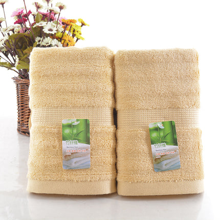 Bamboesvesel water rimpel handdoek