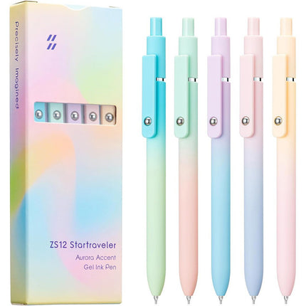 Retro Color Press Neutral Student Office Brush Pen