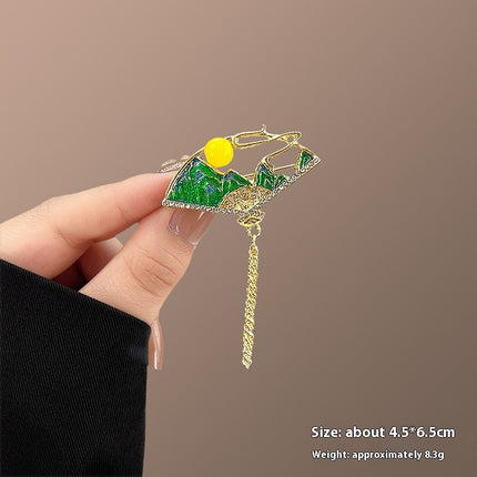 Nuwe Legering Brooch Hoë Sin Nis Hoë-end Speld Jas Pak Hoë-end Allesby Korset