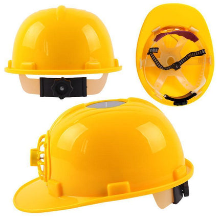 ComfyWorker Tm  Solar Fan Helmet
