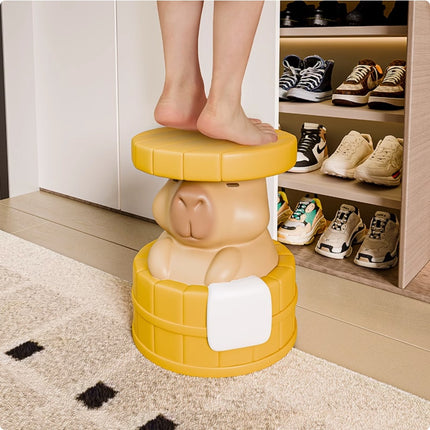 Capibala Creative Cute Entry Shoes Home Stool