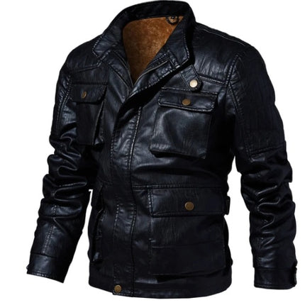 New men's leather clothing