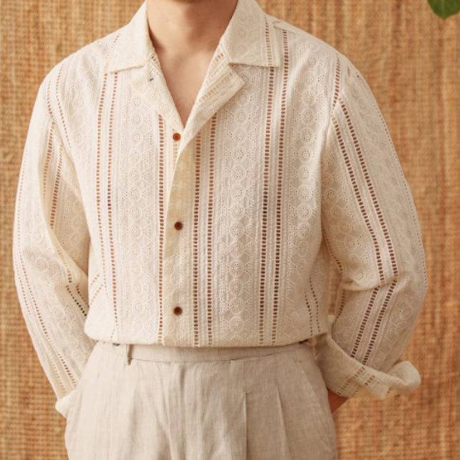 Cotton Long-sleeved Shirt Fashion Shirt