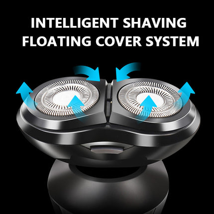 Electric men's multi-function razor three-in-one