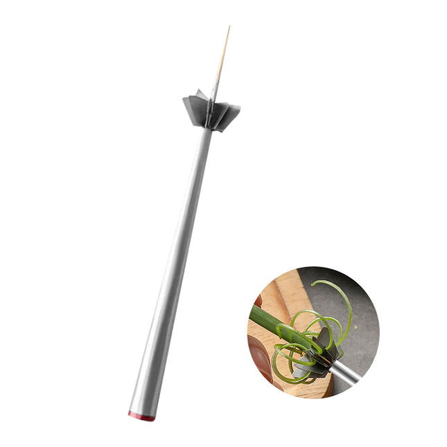 Scallion Cutter Stainless Steel Plum Blossom Cutter