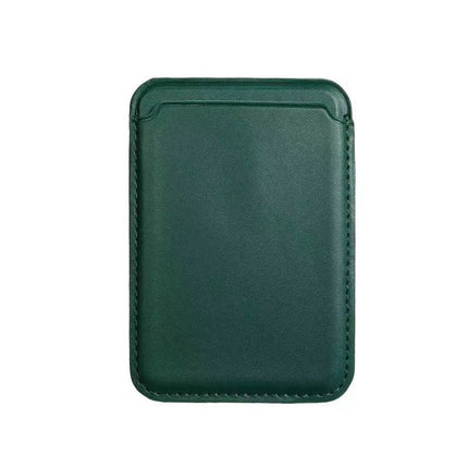 Vir Magsafe Magnetiese Luukse Leer Kaarthouer Beursiehouer Vir 14 Pro Max 13 12 Telefoonsak Adsorpsie Bykomstighede Omslag