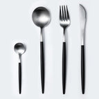 Black silver B / With box