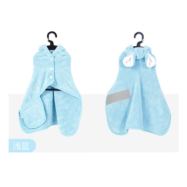 Pretty Shaped Bathrobe, Vulgar Drying Absorbent Towel, Universal, Breathable, Comfortable, For Cleaning Cats And Dogs, New Product