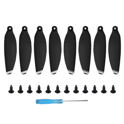 Small and low noise wing blades