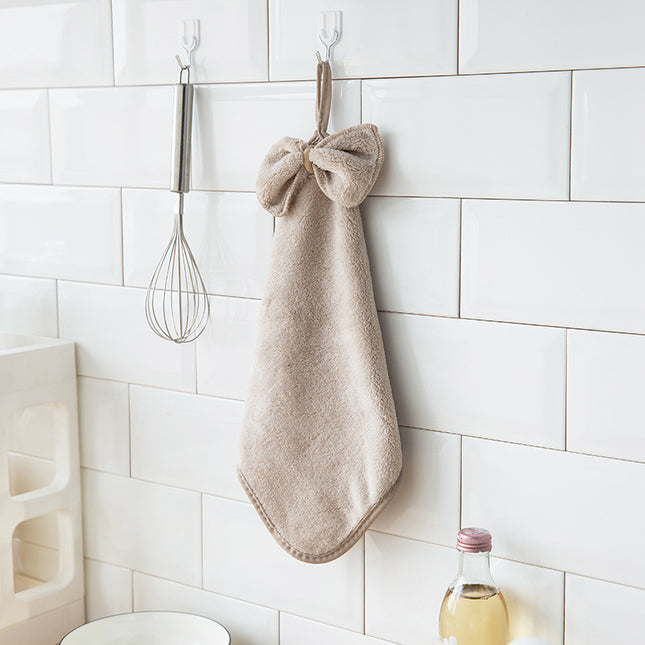 Tuis dik koraalvlies hanggesigdoek E462 lap skottelgoedlap kombuis absorberende handdoek