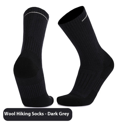 Men's And Women's Warm Wool Knee-high Sports Socks
