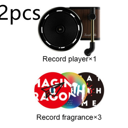 Air Outlet Aromatherapy Record Player Decoration